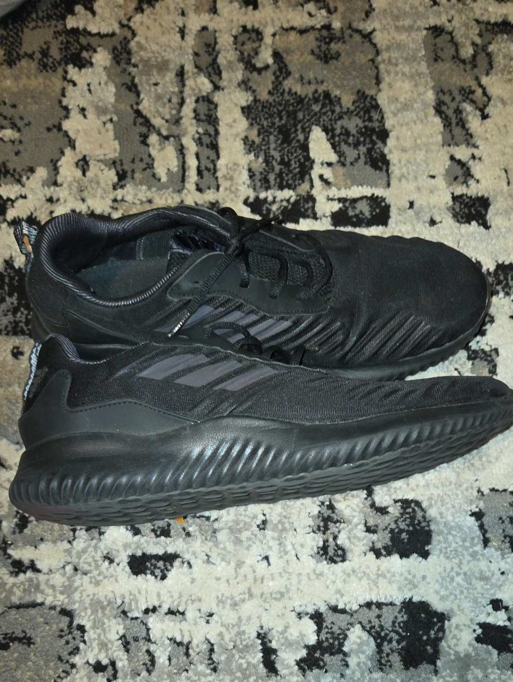 adidas Men’s All-Black Athletic Sneakers